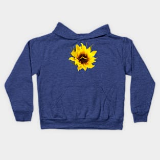 Sunflowers - Puzzled Sunflower Kids Hoodie